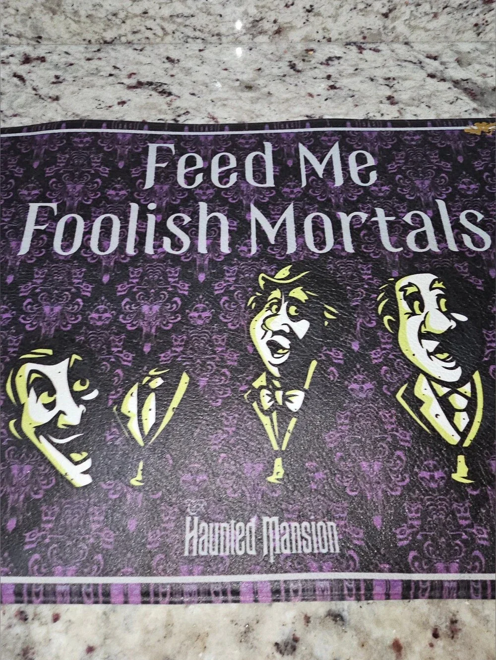 Disney Parks The Haunted Mansion Pet Feeding Mat